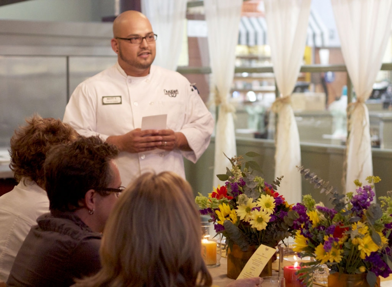 Chef de Cuisine Matthew Ybarra